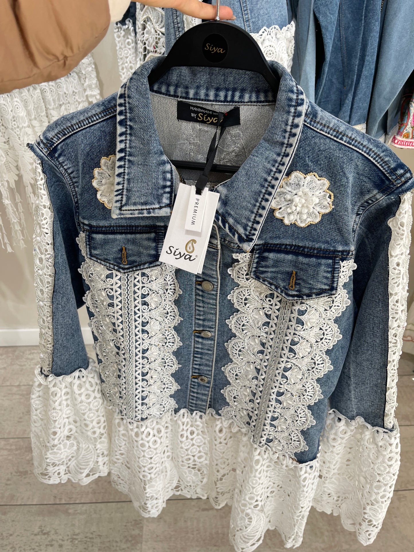 Chaqueta blonda
