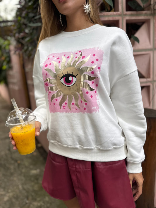 Sudadera con ojo