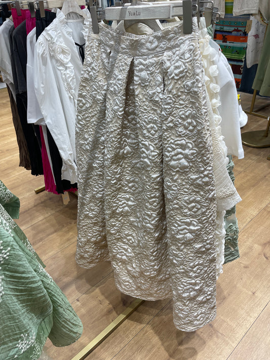 Falda larga vintage