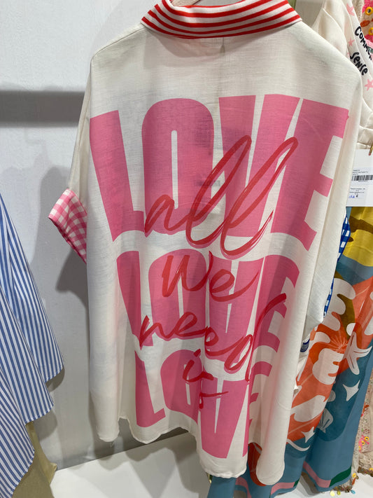 Maxi camisa